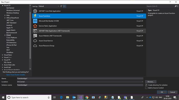 How To Create An Http Trigger Azure Function App Using Visual Studio 2017 - Sunset Art Collection - Ultra HD Quality